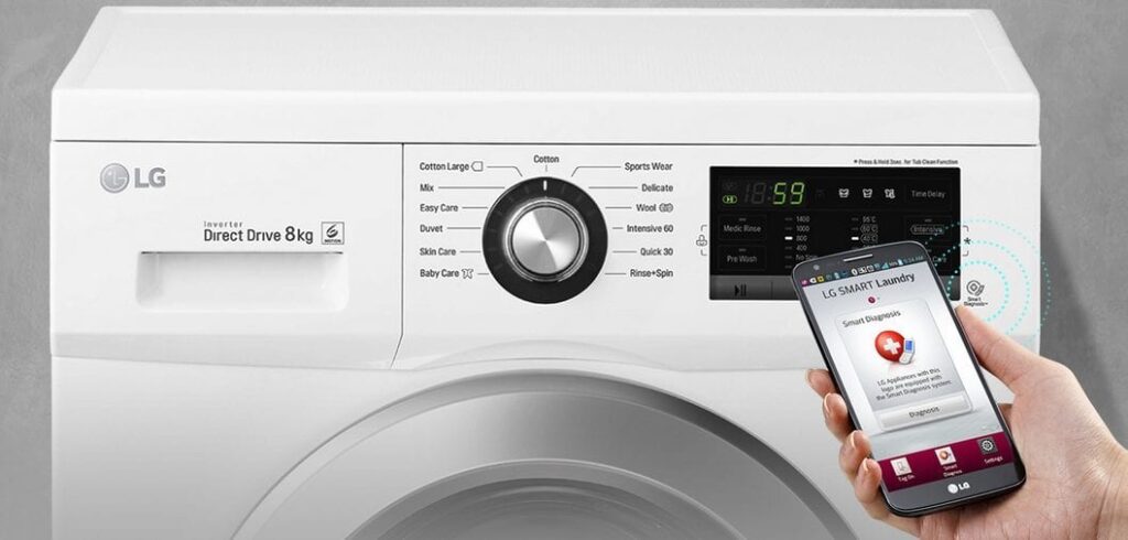 الخط الساخن LG غسالات