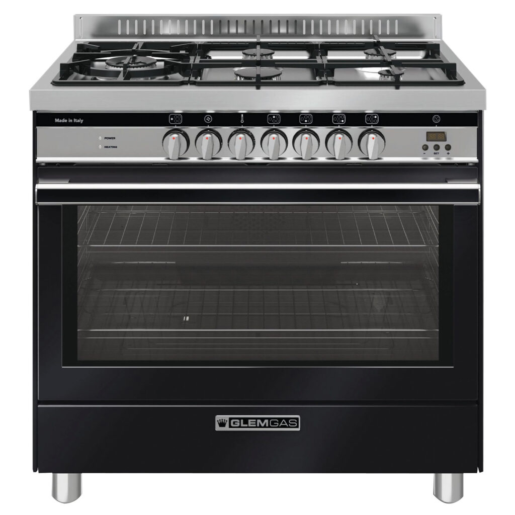 193f987d14eac98557f4be853225c959e97cae2f Glem Gas GS965GEMB Freestanding Ovens Hero 1